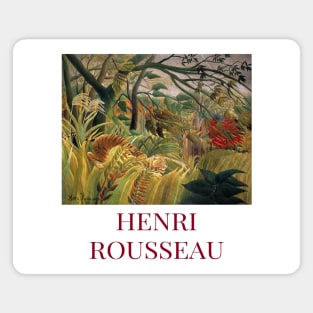 Henri Rousseau Tiger in a Tropical Storm Magnet